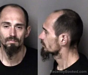 Mugshot of Clayton Darrin Moore booked in Gaston County, North Carolina on March 24, 2026