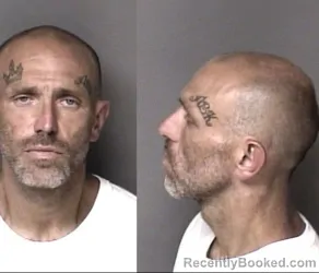 Mugshot of Derek Lee Simpson booked in Gaston County, North Carolina on July 26, 2026