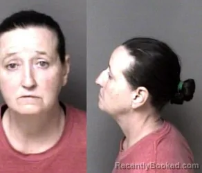 Mugshot of Kandy Lee Walker booked in Gaston County, North Carolina on March 24, 2026