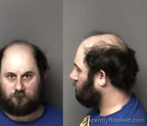 Mugshot of Michael Charles Brown booked in Gaston County, North Carolina on August 21, 2026