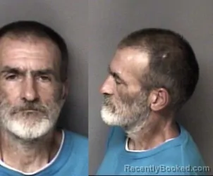 Mugshot of Frank Lynn Moore booked in Gaston County, North Carolina on July 30, 2026