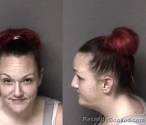 Mugshot of Brittany Benton Brendle booked in Gaston County, North Carolina on April 16, 2026