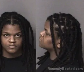 Mugshot of India Nicole Jackson booked in Gaston County, North Carolina on August 10, 2026