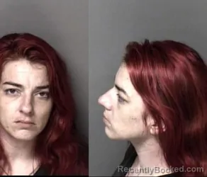 Mugshot of Holly Ann Rowland booked in Gaston County, North Carolina on March 8, 2026