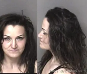 Mugshot of Kayla Cheyenne Fite booked in Gaston County, North Carolina on March 14, 2026