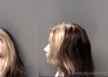 Mugshot of Billie Jo Beam booked in Gaston County, North Carolina on July 9, 2026