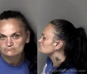 Mugshot of Jessica May Bridges booked in Gaston County, North Carolina on March 12, 2026