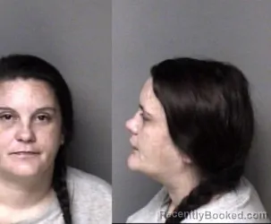 Mugshot of Jennifer June Brewer booked in Gaston County, North Carolina on August 9, 2026