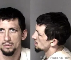 Mugshot of Justin Keith Brannon booked in Gaston County, North Carolina on March 8, 2026