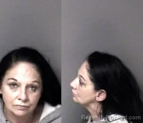 Mugshot of Virginia Rebecca Bradley booked in Gaston County, North Carolina on October 22, 2026
