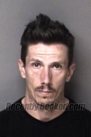 Booking photo from Gaston County, North Carolina
