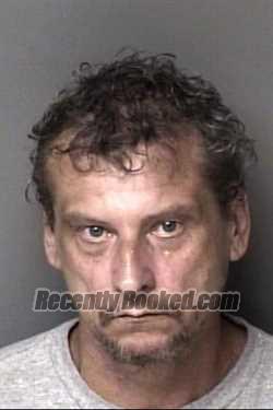 Booking photo from Gaston County, North Carolina