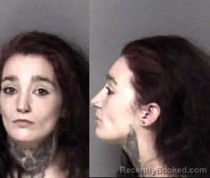 Mugshot of Emily Noelle Thompson booked in Gaston County, North Carolina on May 2, 2026