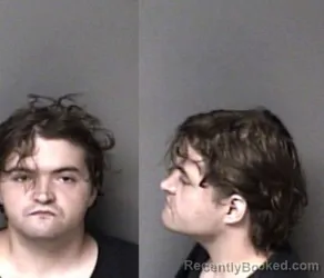 Mugshot of Tyler Ray Mccuen booked in Gaston County, North Carolina on August 21, 2026