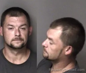 Mugshot of James Randall Lynn booked in Gaston County, North Carolina on August 12, 2026