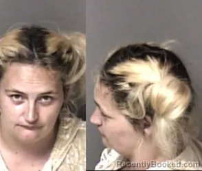 Mugshot of Victoria Jade Gardner booked in Gaston County, North Carolina on July 31, 2026