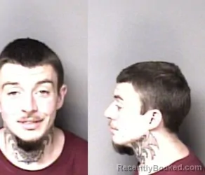Mugshot of Dalton Edward Cox booked in Gaston County, North Carolina on October 12, 2026