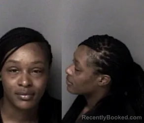 Mugshot of Destinee Dyiesha Byers booked in Gaston County, North Carolina on March 25, 2026