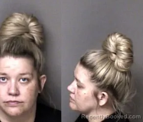 Mugshot of Megan Nicole Parker booked in Gaston County, North Carolina on March 23, 2026