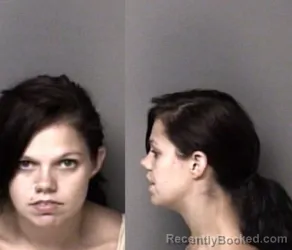 Mugshot of Christie Nicole Brown booked in Gaston County, North Carolina on August 7, 2026