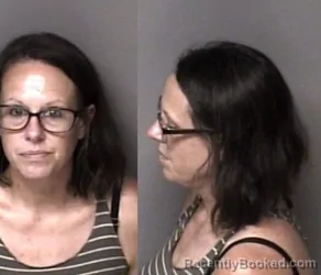 Mugshot of Amanda Stauss Gordon booked in Gaston County, North Carolina on August 15, 2026