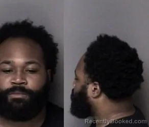 Mugshot of Jarrett Marquise Lewis booked in Gaston County, North Carolina on June 10, 2026