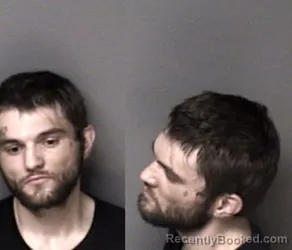 Mugshot of Dylan Thomas Harris booked in Gaston County, North Carolina on April 24, 2026