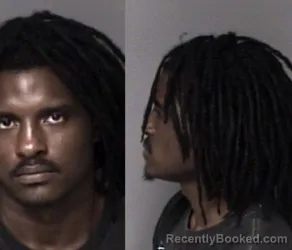 Mugshot of Jylik Ahmad Grier booked in Gaston County, North Carolina on July 21, 2026