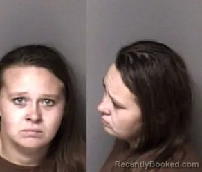 Mugshot of Kelsie Renee Eubanks booked in Gaston County, North Carolina on August 14, 2026