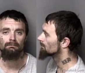 Mugshot of Johnathan Scott McDaniel booked in Gaston County, North Carolina on March 23, 2026