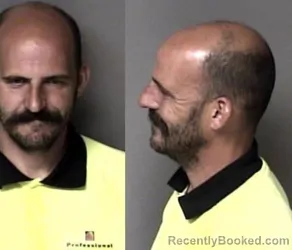 Booking photo from Gaston County, North Carolina