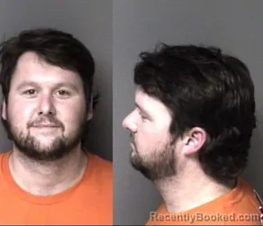 Mugshot of Cole Steven Reid booked in Gaston County, North Carolina on August 21, 2026