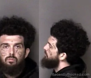 Mugshot of Nicholas Ryan Crockett booked in Gaston County, North Carolina on October 23, 2026