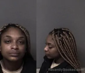 Mugshot of Brekaila Niyon White booked in Gaston County, North Carolina on October 17, 2026