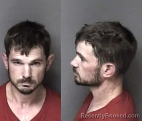 Mugshot of Christopher Wayne Burris booked in Gaston County, North Carolina on August 9, 2026