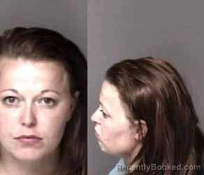 Mugshot of Kelsey Leigh Anne White booked in Gaston County, North Carolina on May 4, 2026