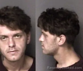 Mugshot of Cody Michael Shrader booked in Gaston County, North Carolina on September 13, 2026