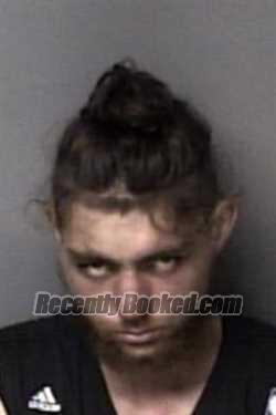 Booking photo from Gaston County, North Carolina