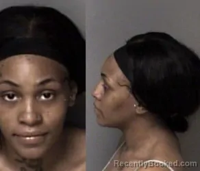 Mugshot of Taleia Chirell Bush booked in Gaston County, North Carolina on April 16, 2026
