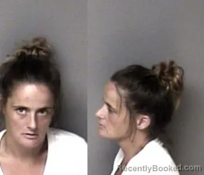 Mugshot of April Dawn Reeves booked in Gaston County, North Carolina on September 13, 2026