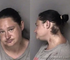 Mugshot of Jessica Leigh Whorley booked in Gaston County, North Carolina on April 1, 2026