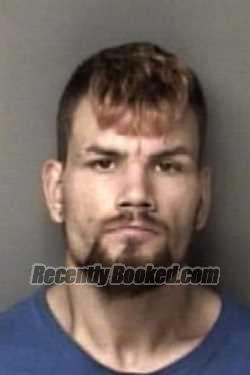 Booking photo from Gaston County, North Carolina