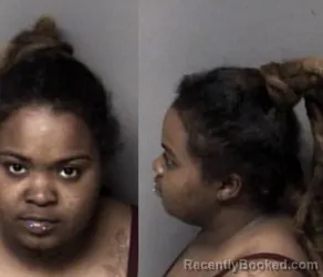 Mugshot of Shekinah Jeantra Latrice Pierce