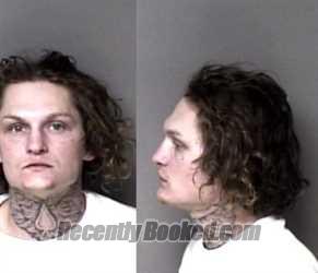 Booking photo from Gaston County, North Carolina