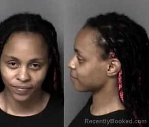 Mugshot of Tashayona Deasia Barringer booked in Gaston County, North Carolina on March 8, 2026