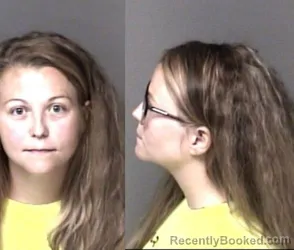Mugshot of Megan Marie Picklesimer booked in Gaston County, North Carolina on June 24, 2026