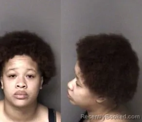 Mugshot of Jasmine Shantelle Bradley booked in Gaston County, North Carolina on August 10, 2026