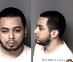 Mugshot of Javier Alexan Aleman-Zamora booked in Gaston County, North Carolina on March 25, 2026