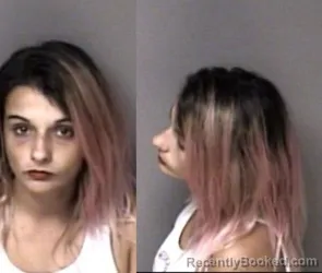 Mugshot of Amber Louise Christenbury booked in Gaston County, North Carolina on October 9, 2026