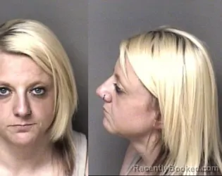 Mugshot of Christina Marie Manthei booked in Gaston County, North Carolina on June 13, 2026